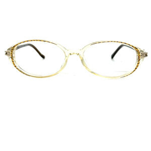 Marchon Eyeglasses Cold Insert Tres Jolie 86 Brown Motif 51[]15 130 H19083